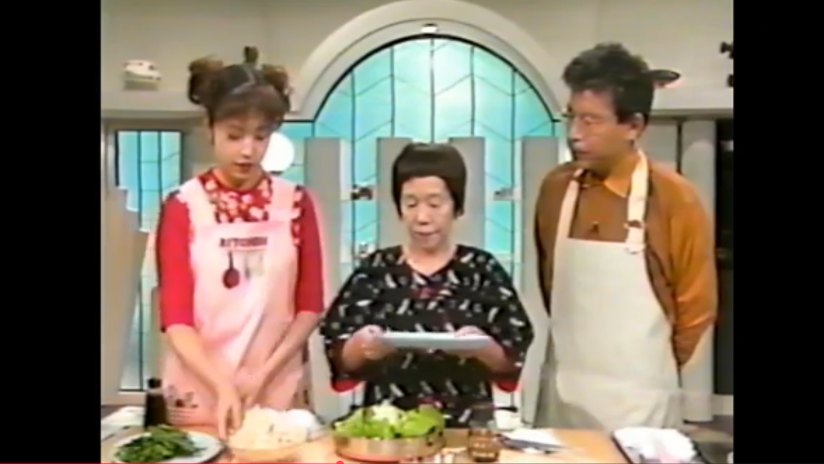 1996年12月放送の関西テレビ「関西名店味ぬすみ」出演画像